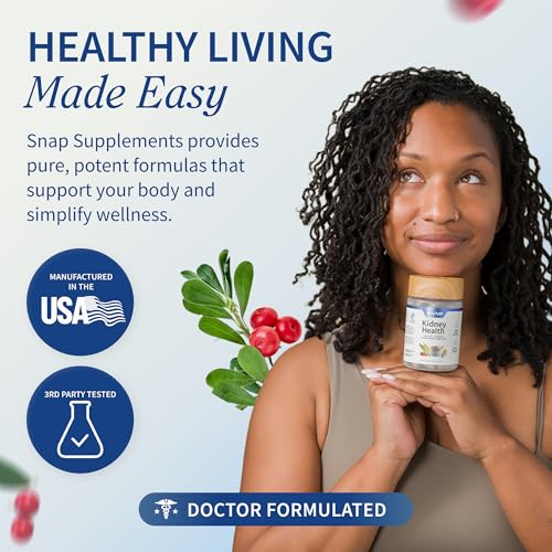 Snap Supplements Kidney Health Support