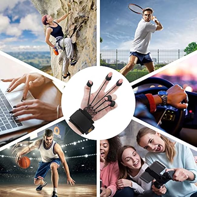 Finger Strengthener Stroke Recovery Physical Therapy Equipment Stretcher Hand Strengthener Hand Workout Extension Exerciser Hand Grip Trainer