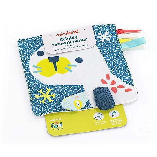 Preisvergleich Produktbild Miniland 97322 Knistertuch, Mehrfarbig