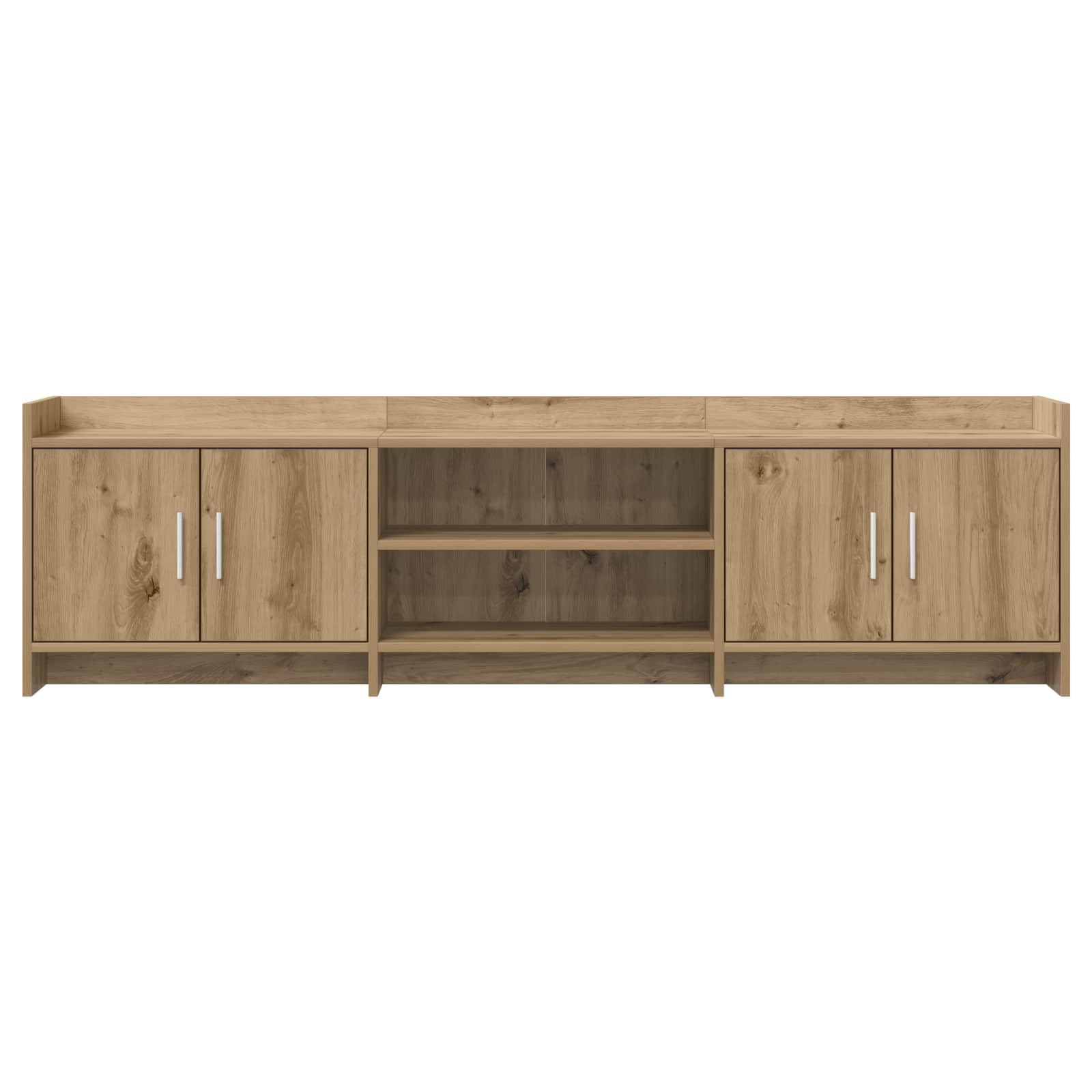 Mobile basso per TV, 168 x 33 x 47 cm, rovere Artisan