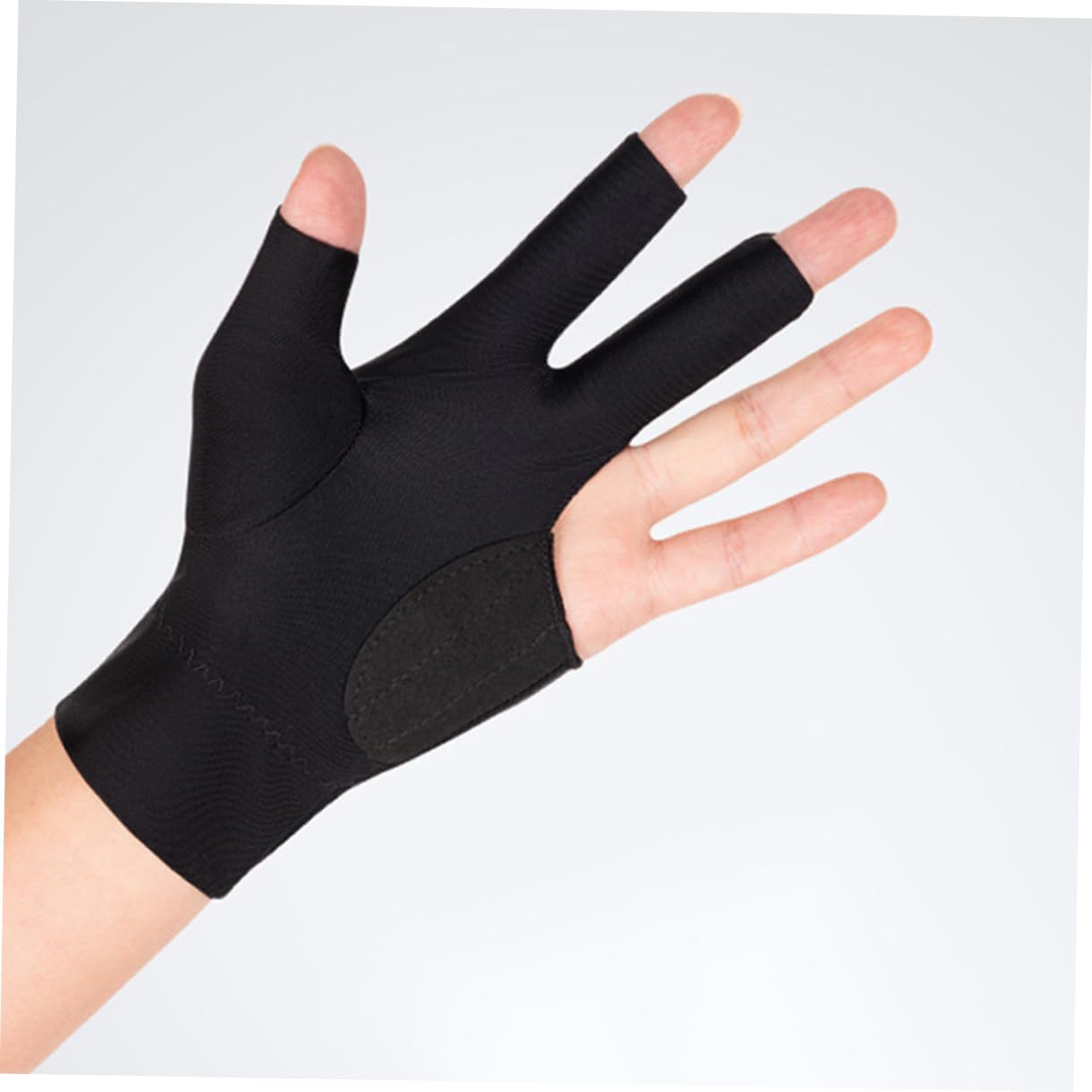 Toddmomy 2pcs Billiards Gloves for Men and Women Elastic Pool Gloves Breathable Material Unexposed Design for Enhanced Grip Snooker Sports Comfortable and Washable