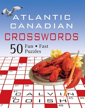 Paperback Atlantic Canadian Crosswords Book