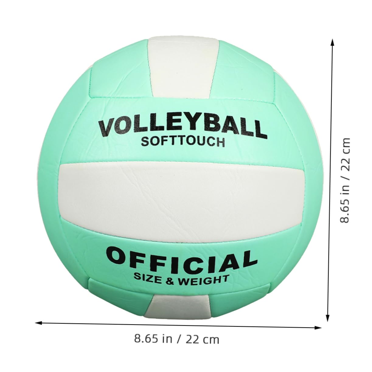 Mipcase Standard 5 Volleyball Ball Soft Indoor Sports Volleyball Training Ball Machine Stitching for Adults