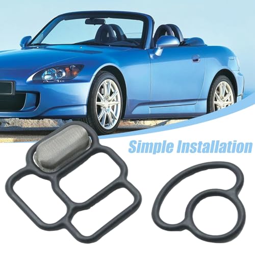 Image of 15825PCX015 Engine Upper Lower VTEC Solenoid Gasket Kit, Replacement for Honda S2000 AP1 F20C AP2 F22C 4-Cylinder Engine 2000-2009