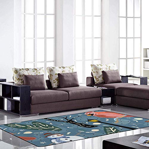 Tapis corail en velours isolant thermique et coton stretch - 4