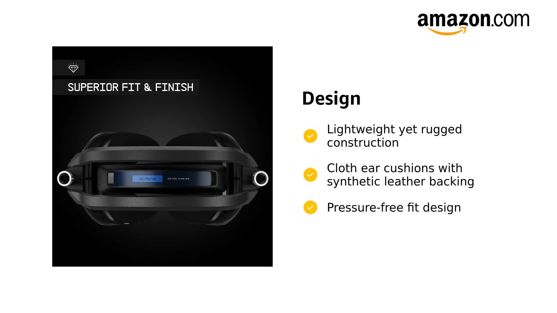 Amazon.com: ASTRO Gaming A40 TR Wired Headset with Astro Audio V2