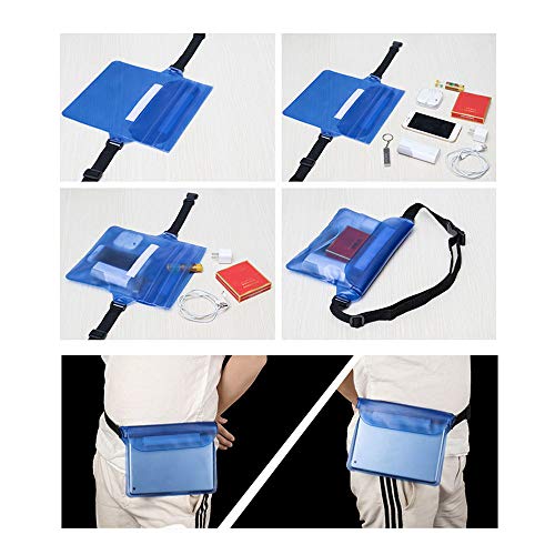 Docooler À prova d 'água de Natação Ao Ar Livre À Deriva Bolsa Saco Seco PVC Cintura Telefone Capa