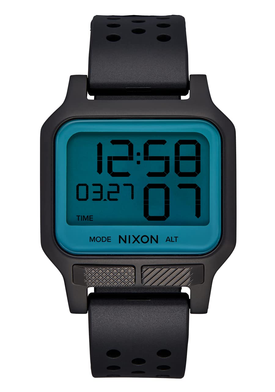 NIXON Heat A1320 Digital Watch for Men and Women 100M Water Resistant  Exercise Workout and Running Watch Mens Ultra Thin Lightweight Sport