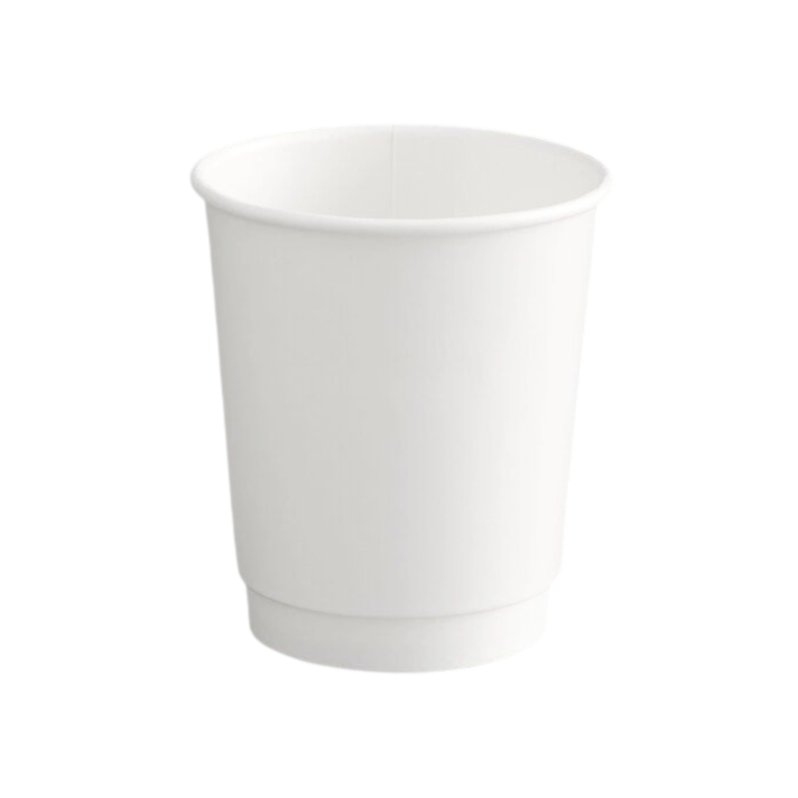 COVR 500 Gobelets Double Paroi 8 oz / 25 cl / 500 unités, Recyclables, Boisson Chaude et Boisson Froide, Solide et Bonne Prise en Main, Résistant