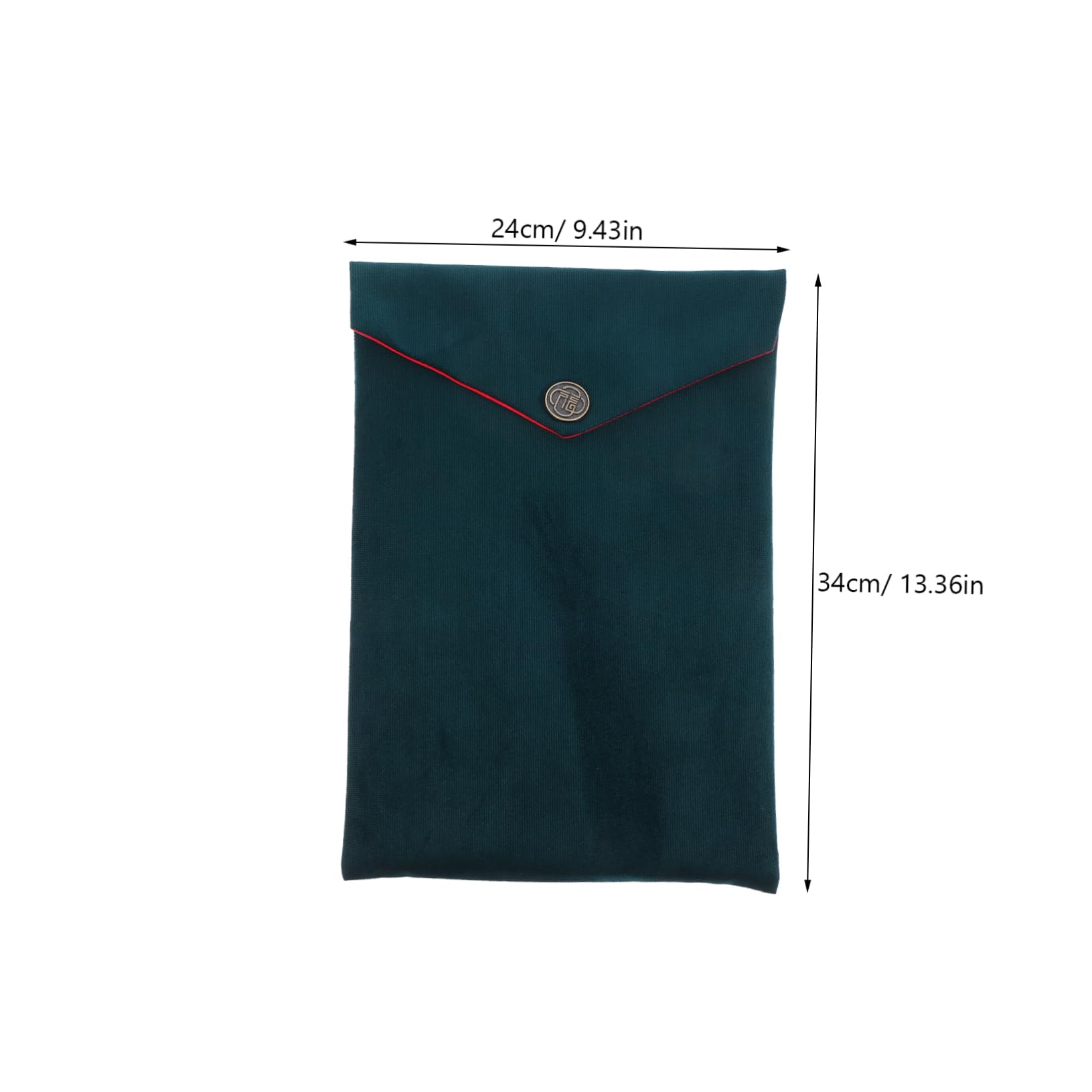 OSALADI Buddhist Scripture Bag Velvet Text Holder Small Buddhist Bag for Sundries