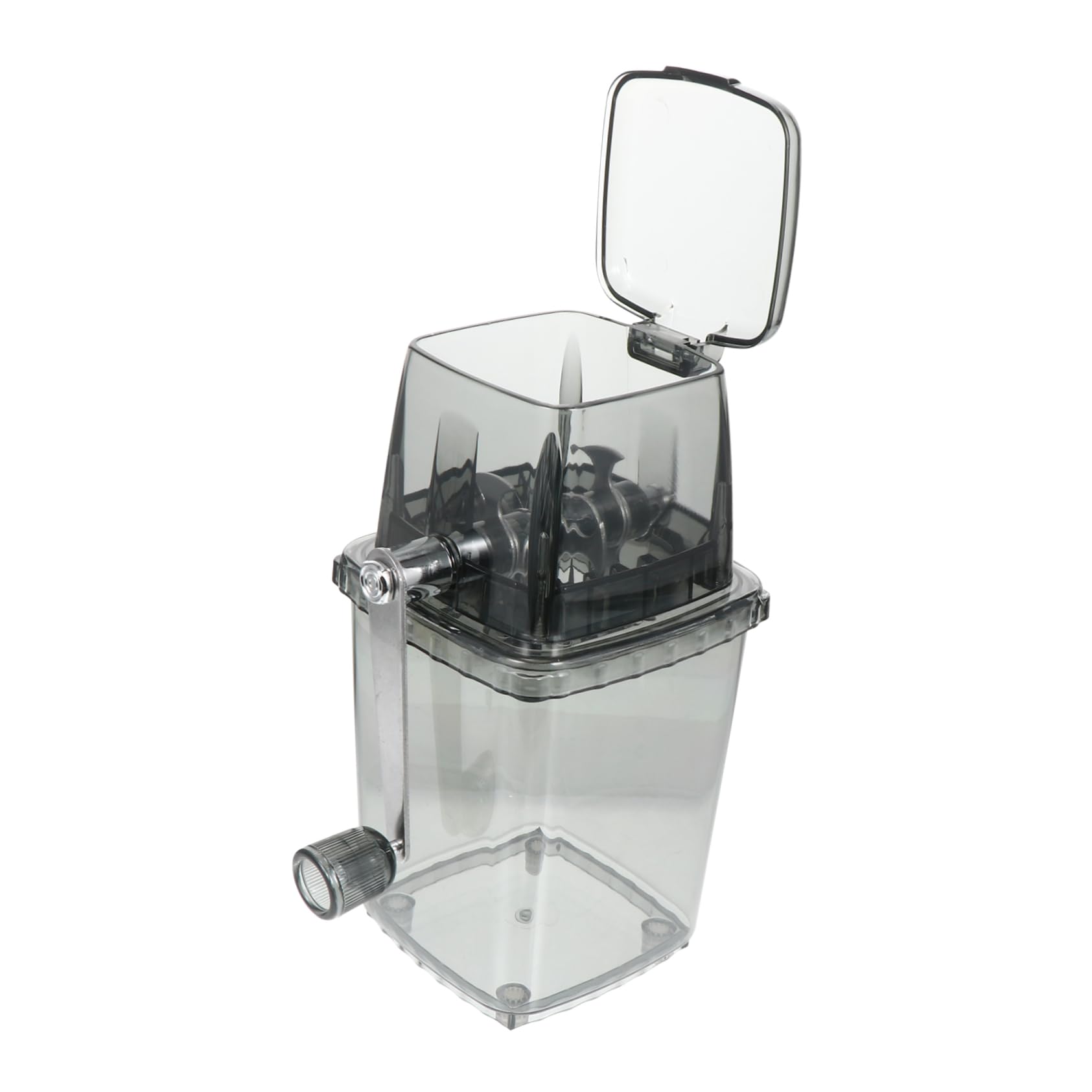 BESTonZON Concasseur à Glace Manuel Portable Inoxydable Outil Pratique Pour Créer Des Boissons Et Desserts Rafraîchissants à Domicile Ou Au Bureau