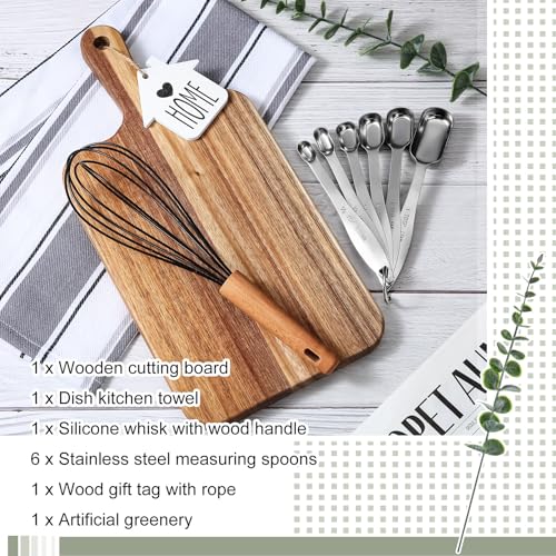 Set de regalo de cocina con tabla de cortar y accesorios miniatura 3