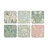 Shop Spode Morris & Co Coasters, Set of 6, Multi Coloured, 10.5cm x 10.5cm / 4" x 4" (X0010269174) – Spode