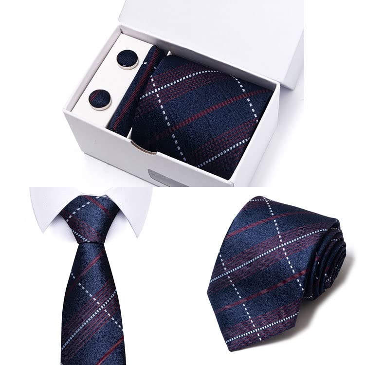 Set de corbata formal de seda para hombre miniatura 3