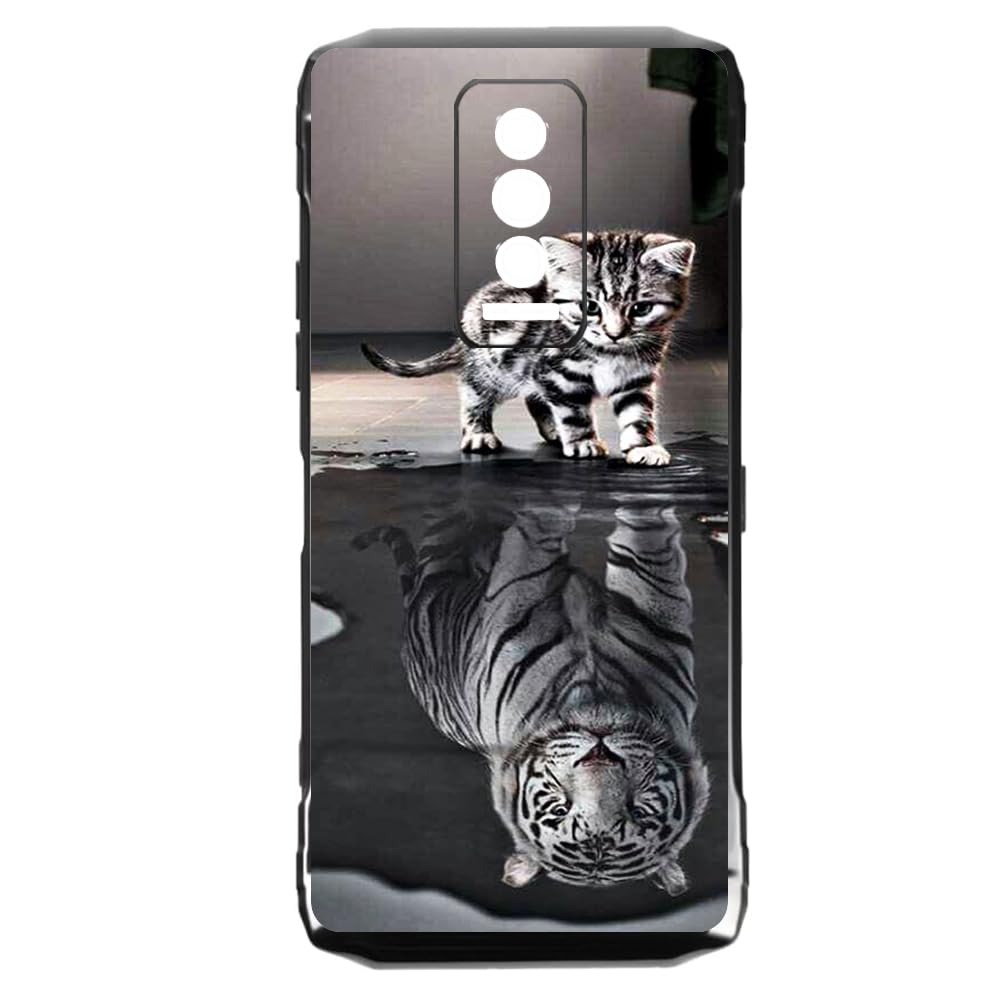 Shantime Custodia flessibile compatibile con Doogee Blade 10 Power