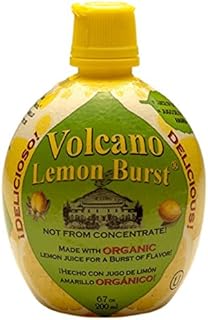 Dream Foods International Volcano Lemon Burst, 6.7-Ounce Containers (Pack of 12)