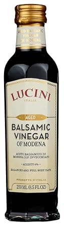 Lucini Balsamic Vinegar of Modena 10-Year Gran Riserva, 8.5 oz Bottle