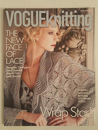 Vogue Knitting Magazine Spring/Summer 2010 - The New Face Of Lace - Wrap Star!