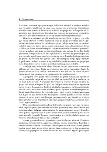 Planejando o Trabalho em Grupo: Estratégias para Salas de Aula Heterogêneas