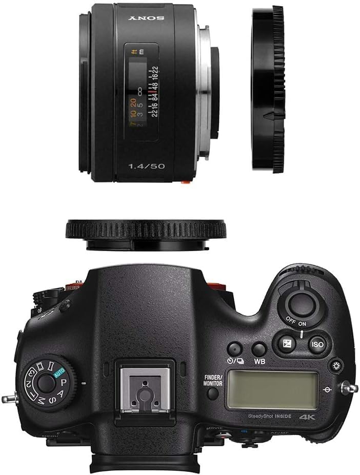 Image of MOSTOS - Camera Lens Rear Cap for Sony A A-Type Minolta AF Mount Camera Lens Such as A99 A99II A77 A77II A65 A68 A55 A57 A58 A33 A35 A37 A900 A850 A700 A700