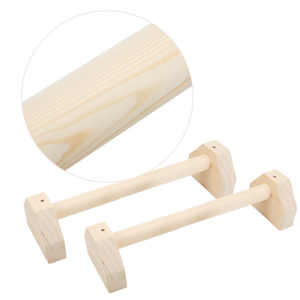 Barre Push Up in Legno Supporto Elastico Barre Doppie Singole Parallele Calisthenics Barre Personalizzate Doppia Canna