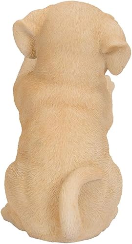 Miniatura 3 de Pacific Trading - Figura de cachorro de labrador amarillo de 6 pulgadas