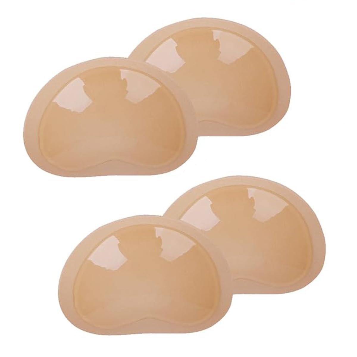 Self-Adhesive Bra Inserts Pads Sticky Push-up Removable Breast Chest Pads Enhancers for Sports Bra/Swimsuits-image-7