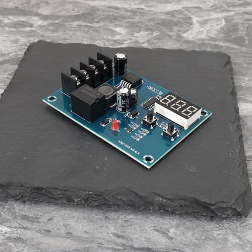 YINETTECH 2X Battery Charging Control Module XH-M603 Power Converters 12-24V Charge Control Module Battery Protection Board with LED Display 20A