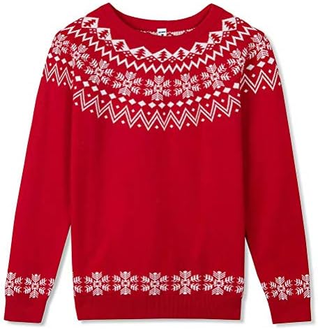 BOBOYOYO Girls Sweaters 100% Cotton Kids Christmas Sweater Toddler Heart Sweater Teen Winter Pullover Clothes Top Knit Light
