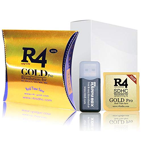 cartão r4 gold pro +8gb com jogos