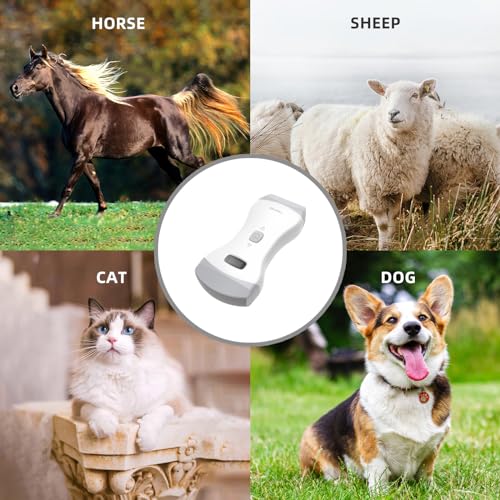 Contec 20230927CMS1600B-VET Veterinary Color Doppler Ultrasound Machine Handheld Convex & Linear Probe For Animals Pet thumb #1