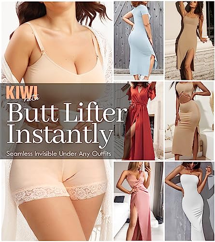 Kiwi Rata Womens Seamless Butt Lifter Padded Lace Panties Enhancer Underwear,Black,Xx-Large #TOP5
