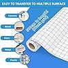 ImnBest Transfer Tape for Vinyl - 12" x 16.4 Feet (30.5 cm x 500 cm) With Clear Alignment Grid, for Decals, Signs, Walls, Windows, Mug #5