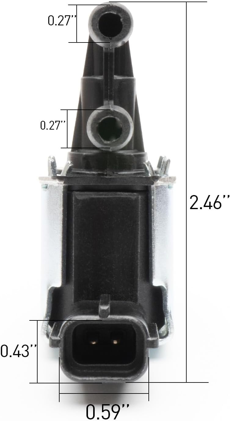 1811765J00 Vapor Canister Purge Valve Solenoid Compatible with Suzuki Grand Vitara 2006 2007 2008 2.7L,Sx4 2007 2008 2009 2.0L.