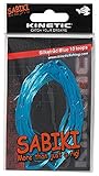 Kinetic - Hornfisch Hornhecht Seidenfäden - blau - 10 Stück