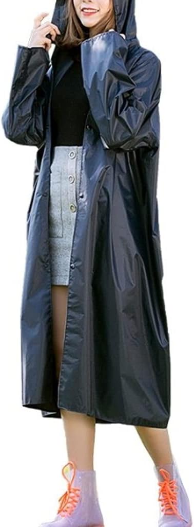 Adult Transparent Raincoat Long Rain Coat Women Jacket Poncho Hiking Waterproof Suit