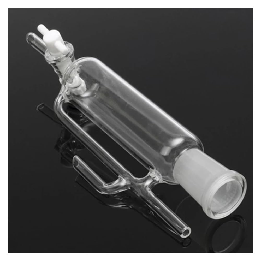 Cristalería de Laboratorio Extractor Soxhlet 24/40 de 100 ml for unidad de destilación, receptor-separador, kit de destilación.