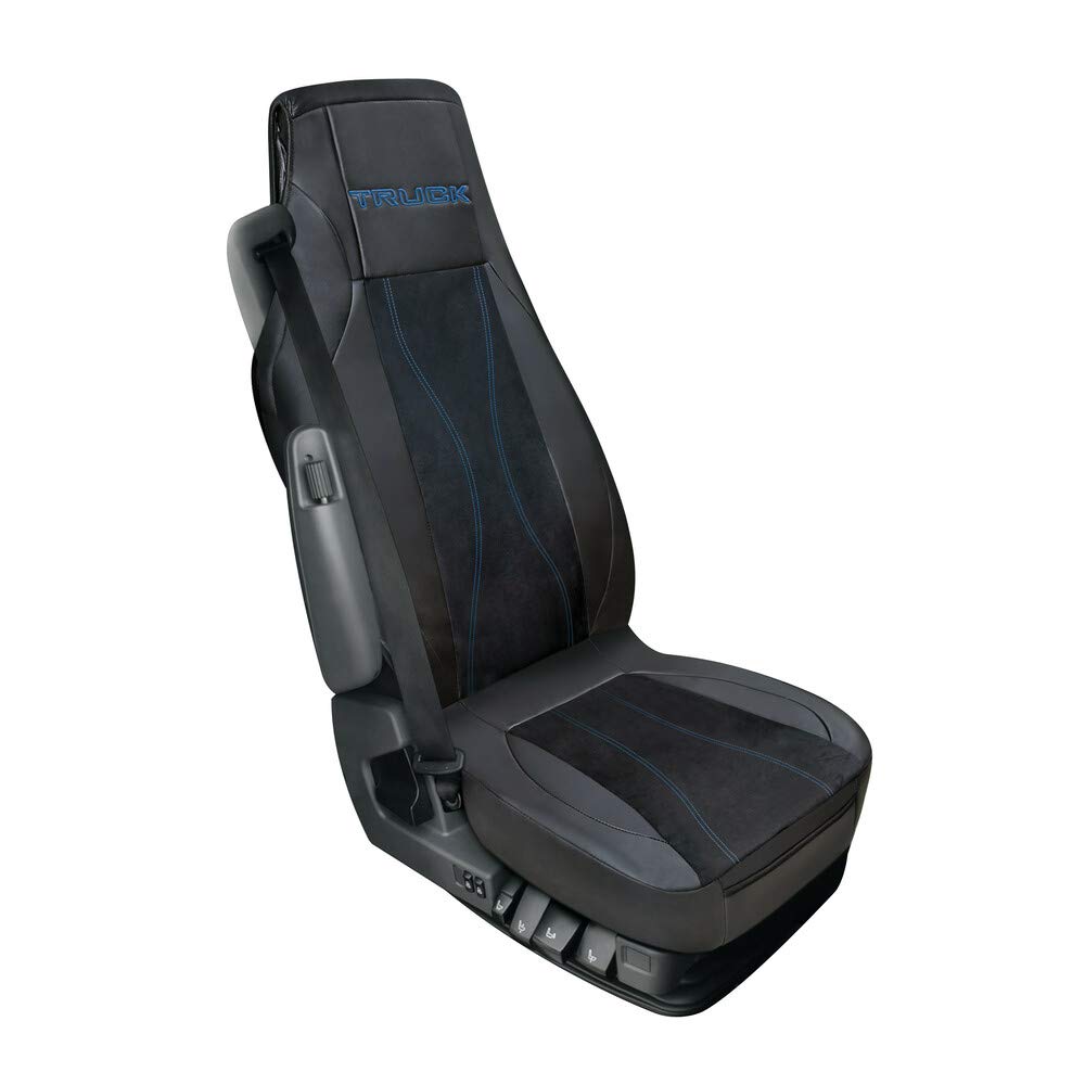 Lampa 97996 Luana, coprisedile in Skeentex per Camion - Nero/​Blu