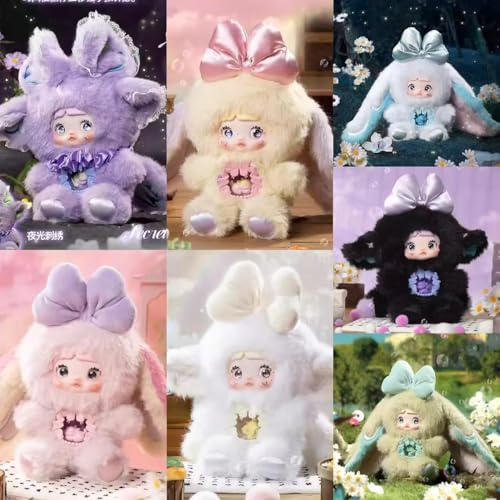 Image of Nommi Blind Box V6 Fantasy World Series Sheep Plush Keychain Pendant Kawaii Nommi Plushie Vinyl Figure Mystery Box Cute Xmas Gift (1 Pack Random)