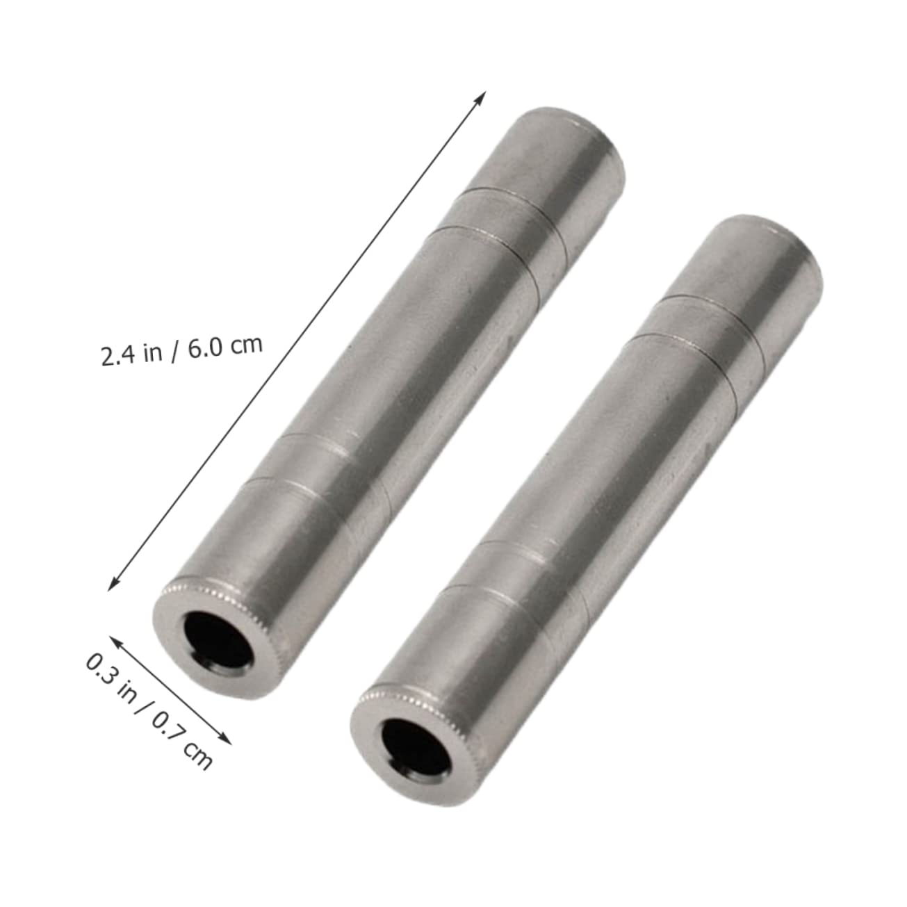 UPKOCH 6pezzi Adattatore Audio Stereo Femmina Femmina Connettore Di Prolungamento Per Chitarra e Attrezzature Musicali Da Installazione Facile e Trasmissione Senza Perdite