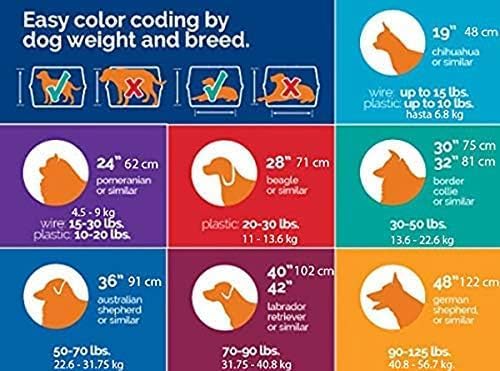 Miniatura 5 de Petmate Aspen Pet Jaula para Perros, Fabricada en EE.UU., 32 pulg