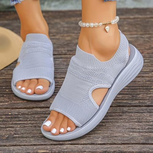 Chaussures été compensées femmes à plateforme et baskets de danse confort
