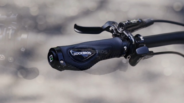 Forhome Lenkergriffe Fahrrad Horn Lenkergriffe Ergonomisch 22,2 mm für