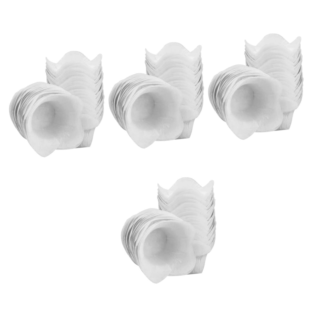 IMIKEYA Lot De 4 Caissettes À Muffins Et Résistantes À La Graisse 100 Pièces X 4