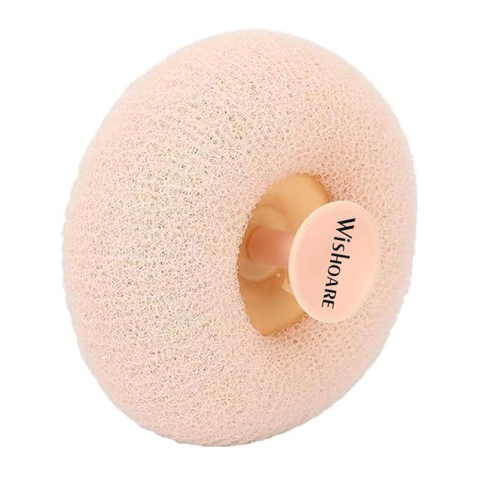 Shower Puff Loofah For Women Men | Soft Mesh Bath Sponge Body Scrubber With Silicone Massage Particles | Shower Accessories Bath Ball For Deep Cleansing & Rich Lather | Assorted Color-image-8