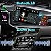 [Upgraded DSP] 7'' Double Din Car Stereo with Wireless Apple Carplay Android Auto, 240W Powerful Sound, FM/AM Radio, 7 Inch LCD Ultra HD Touchscreen, Bluetooth Handsfree, Waterproof Backup Camera, SWC