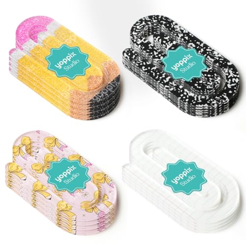 12 Pcs Jumbo Teacher Acrylic Paper Clips Teacher Appreciation Gif...
