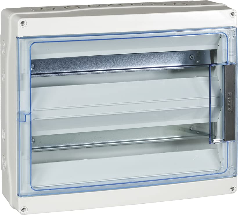 EUR'OHM Coffret modulaire étanche avec opercules prédécoupées - IP65 - IK07 32 modules (2x18) - Matériel électrique