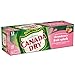 Canada Dry Fruit Splash Strawberry Ginger Ale Soda, 12 fl oz cans, 12 pack