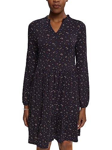 ESPRIT Damen 992CC1E306 Kleid, 004/BLACK 4, S
